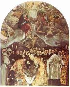 El Greco Begrabnis des Grafen von Orgaz painting